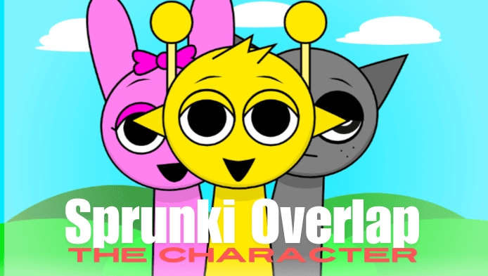 Игра спрунки, мод Sprunki Overlap the Characters