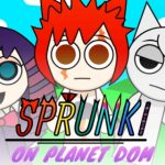 Игра спрунки, мод Sprunki On Planet Dom