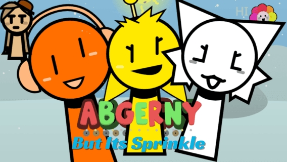 Игра спрунки, мод Abgerny But its Sprinkle