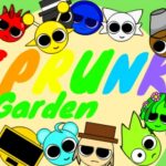 Игра спрунки, мод Sprunki Garden (Interactive)