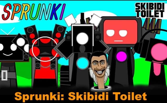 Игра спрунки, мод Sprunki: Skibidi Toilet